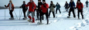 Erste Schneeschuhwanderung der Dorfentwicklung