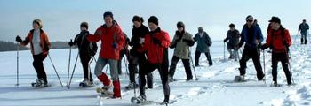 Erste Schneeschuhwanderung der Dorfentwicklung